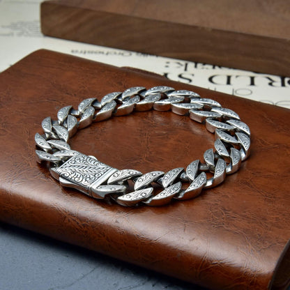 Xiong- Eternal Forest Cuban Bracelet