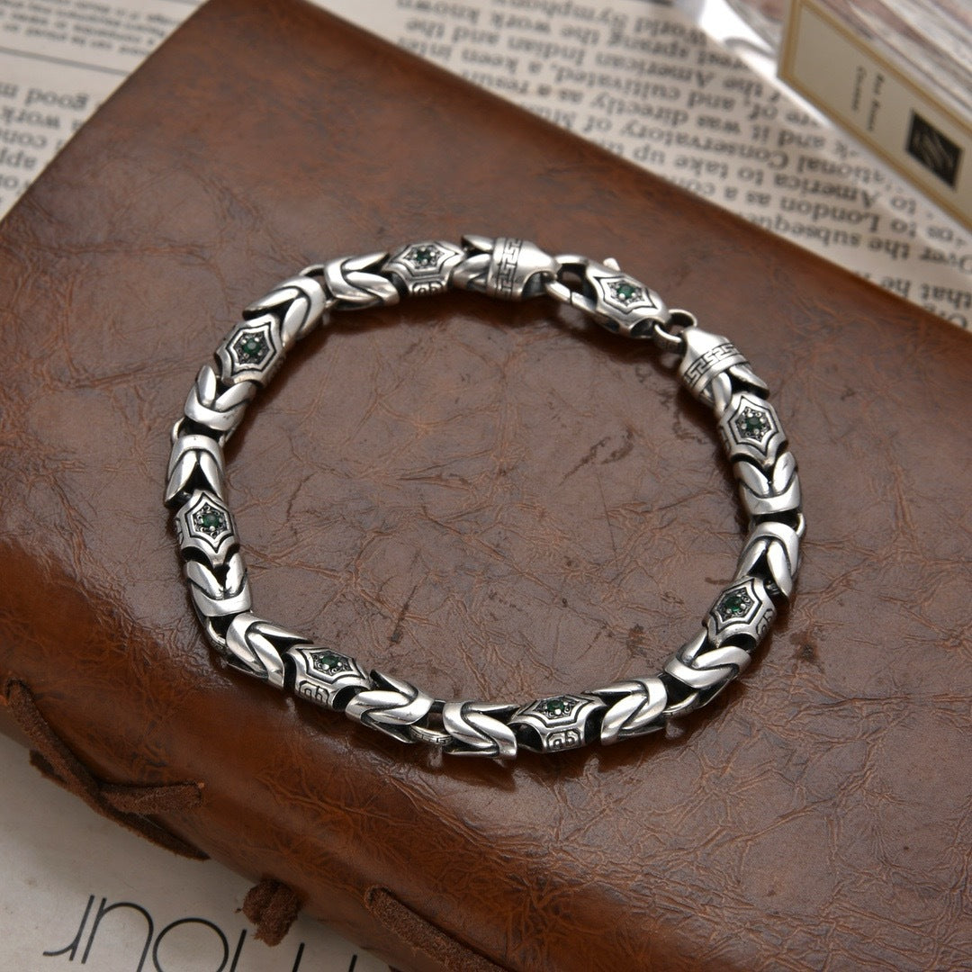 Mitus - Classic Silver Bracelet Chain