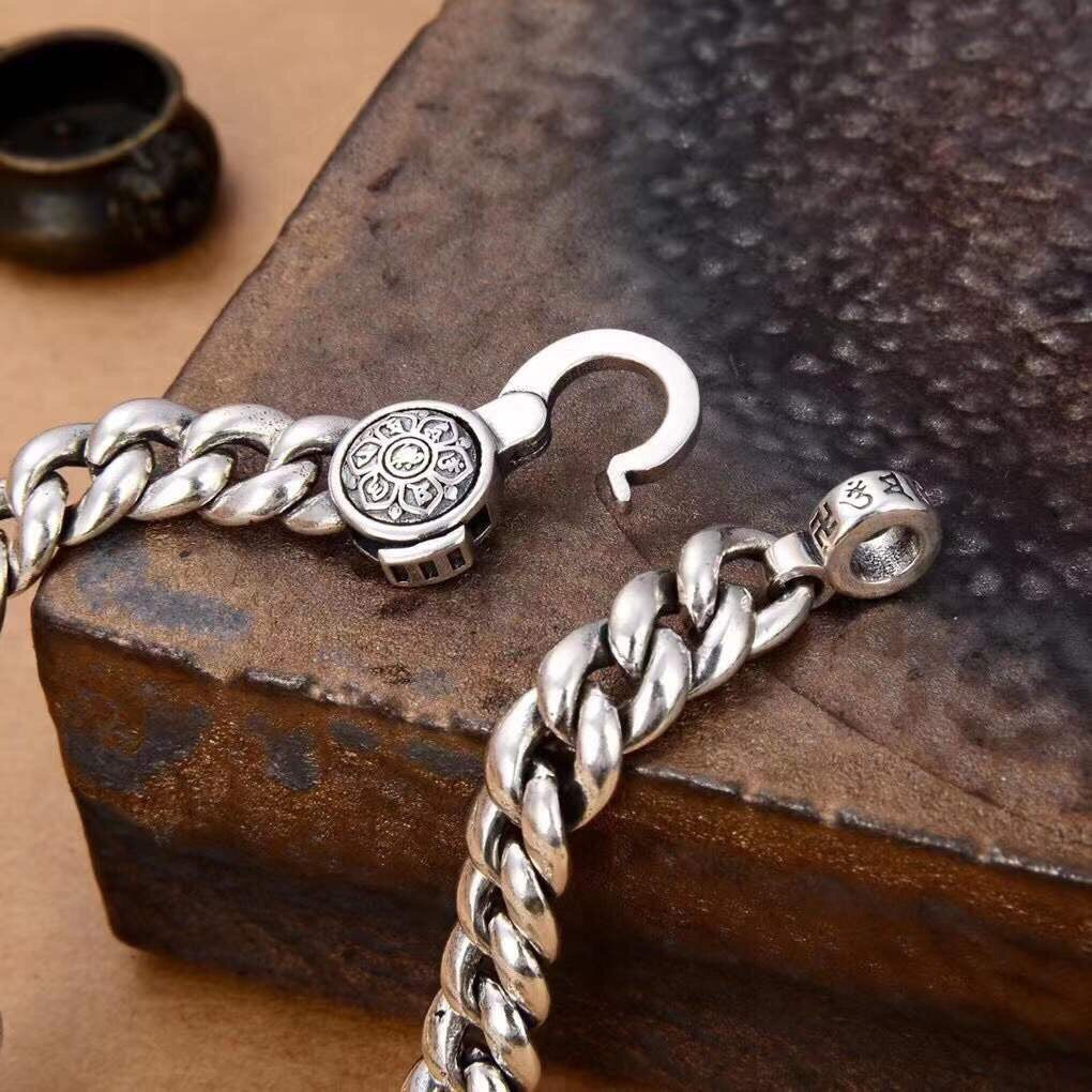 Saint- Silver Cuban Necklace