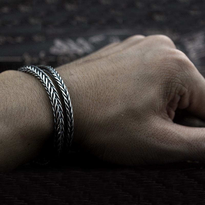 Alkali- Silver Vintage Bracelet