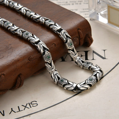 Mitus - Classic Silver Necklace