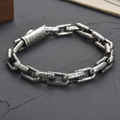 Traces - Silver Bracelet